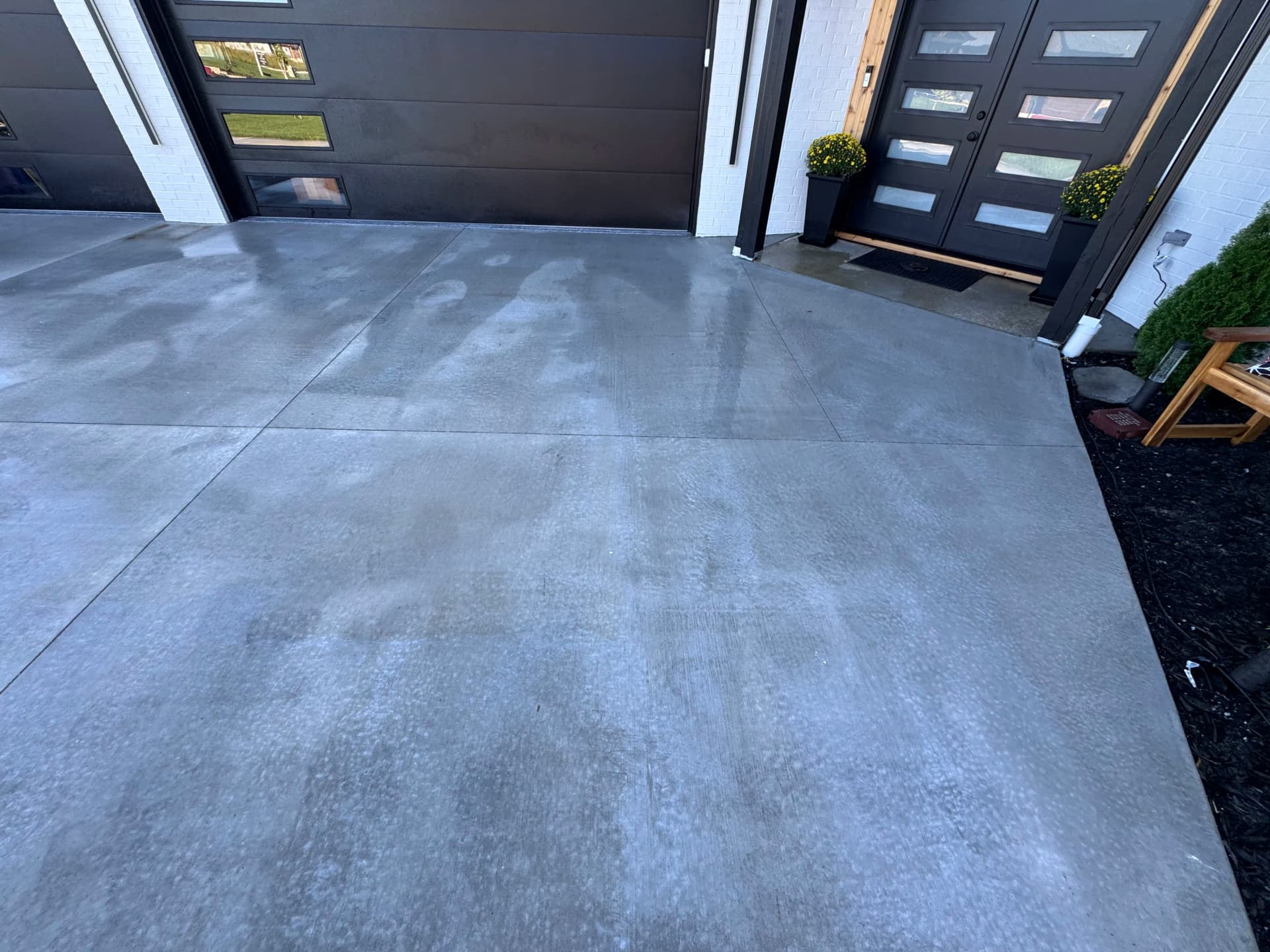 Gallery photos for Tire Marks on a Brand New Concrete Driveway? We Can Fix That: Image #2