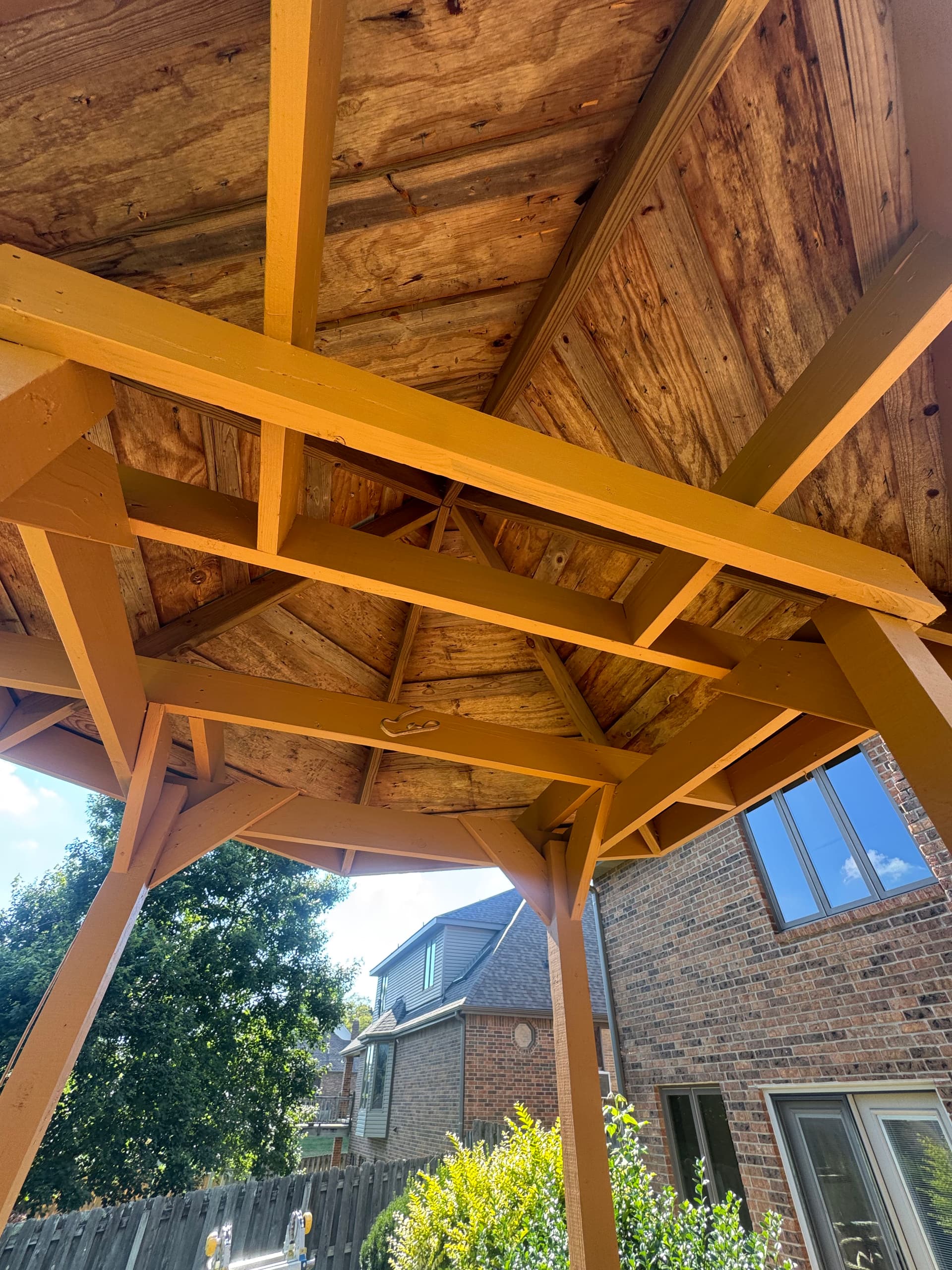 Gallery photos for Gazebo and Deck Cleaning and Staining Done Right: Image #6