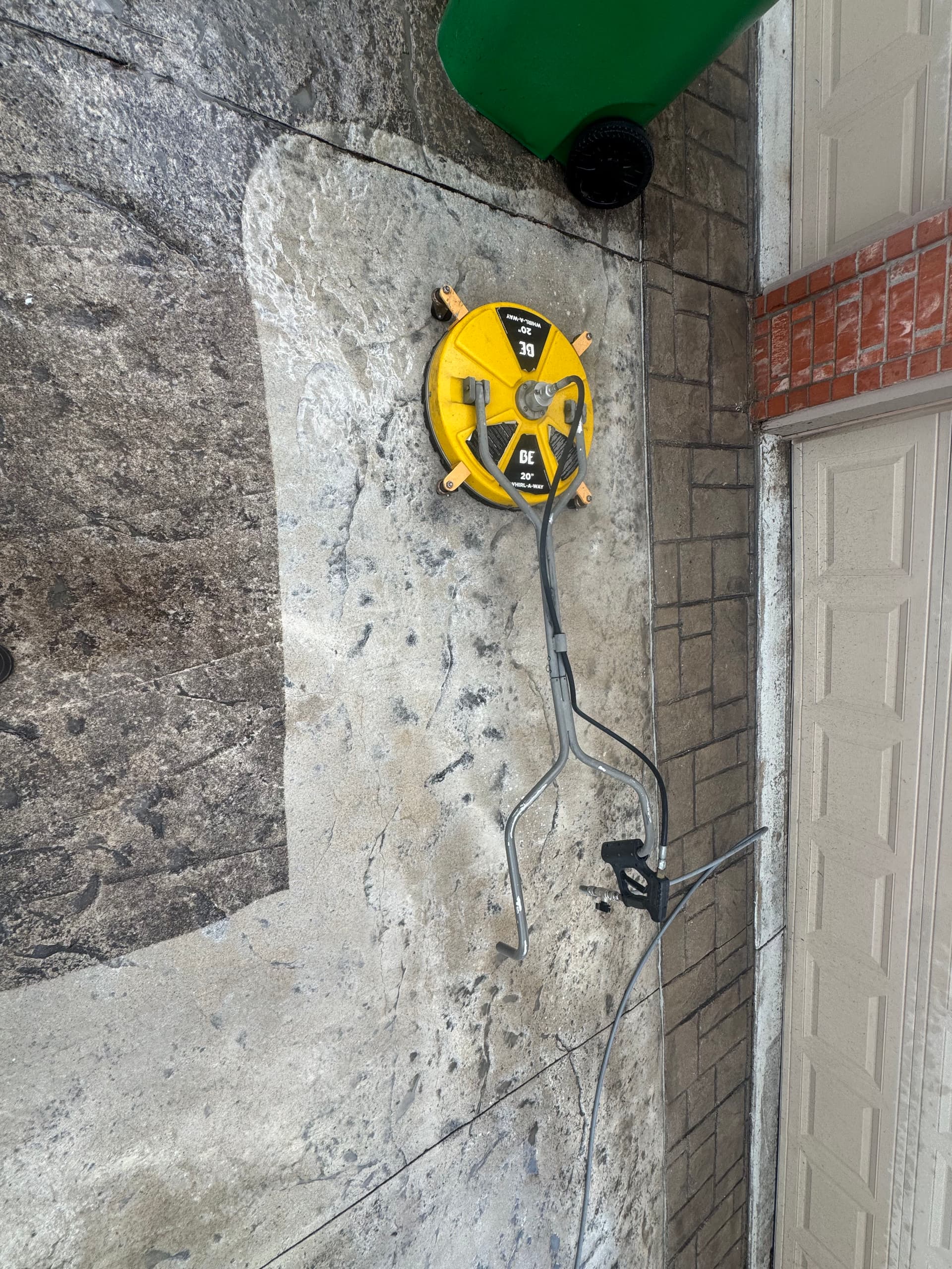 Gallery photos for Stamped Concrete Driveway Cleaning That Actually Brings the Color Back: Image #2